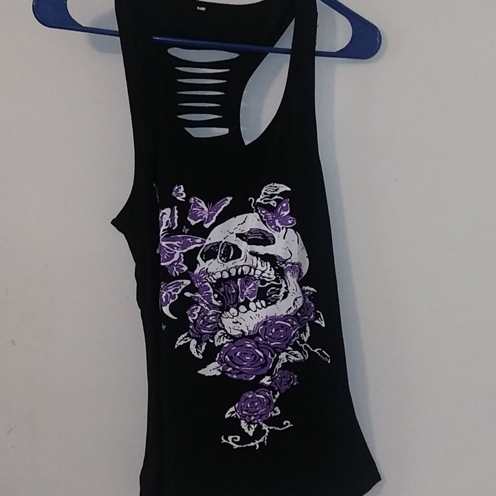Racerback tank top